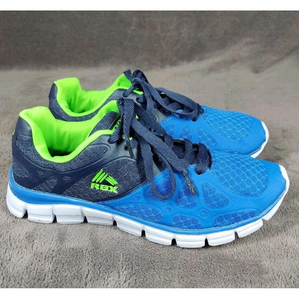 RBX Life Active Running Shoes Blue Black & Green EF2099 Women‎ Size 7
